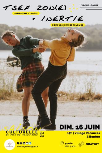 ANNULÉ - Clôture de saison "Inertie"&"Tsef Zon(e)" - DIMANCHE 16 JUIN