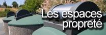 Les espaces propreté