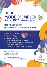 Bébé, mode d’emploi, rendez-vous pour les jeunes et futurs parents