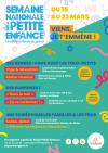 Semaine nationale de la petite enfance Semaine nationale de la petite enfance