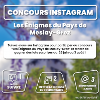 Jeu-concours : Les Énigmes du Pays de Meslay-Grez