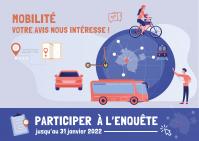 Enquête mobilité - Votre avis nous intéresse !